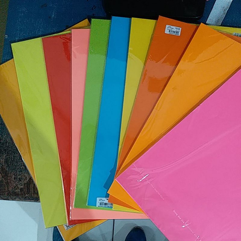

Kertas hvs warna sidu f4 80gr