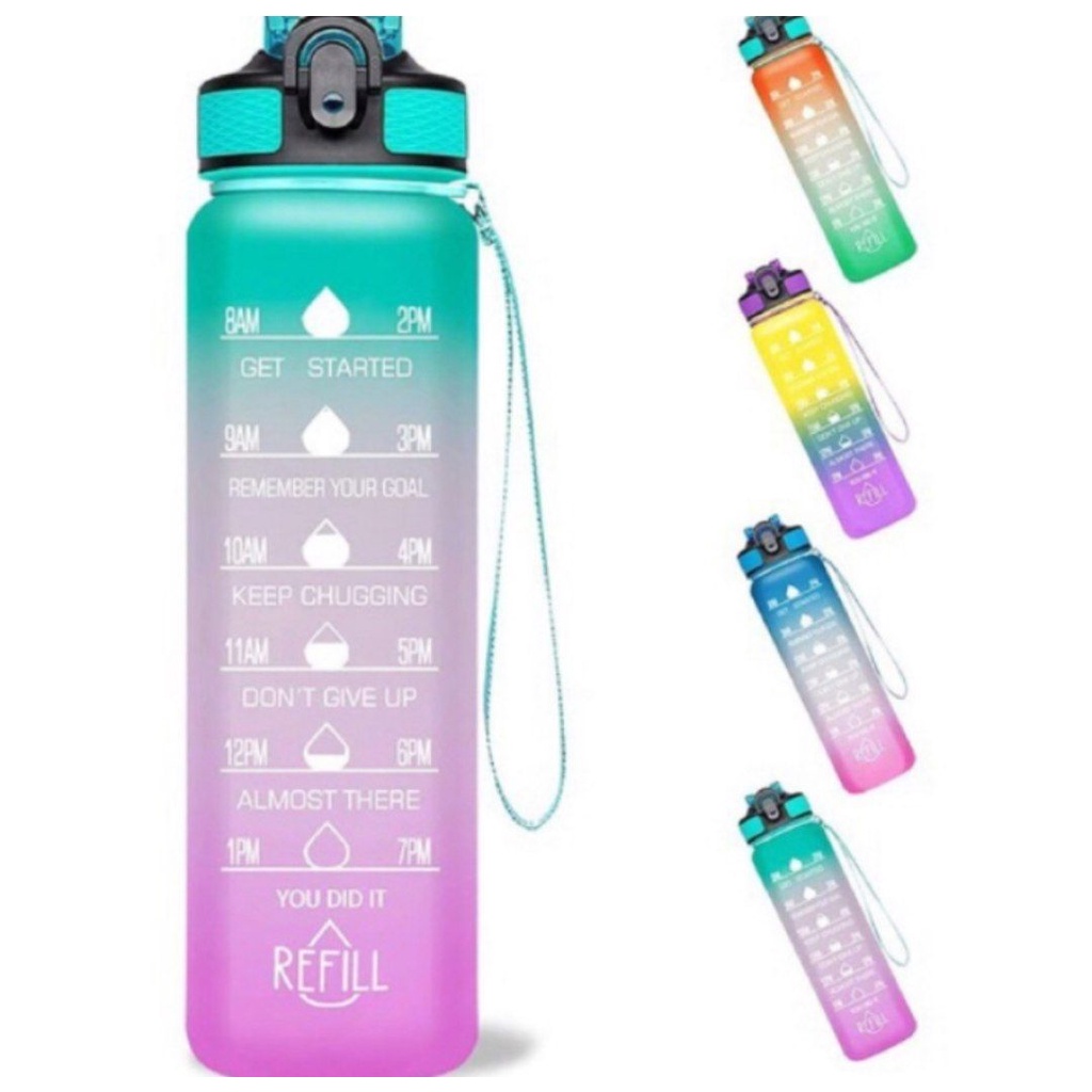 

Botol kece kekinian Anti dehidrasi botol cantik Lucu 1 Liter