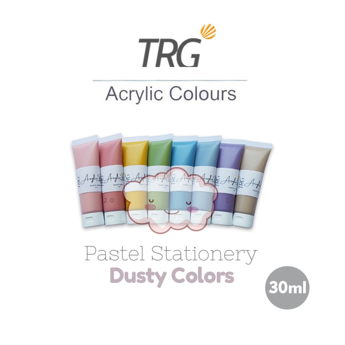 

TRG Acrylic Colour Dusty 30 ml - Cat Akrilik Kanvas Lukis Canvas Paint Acrylic Color 30ml