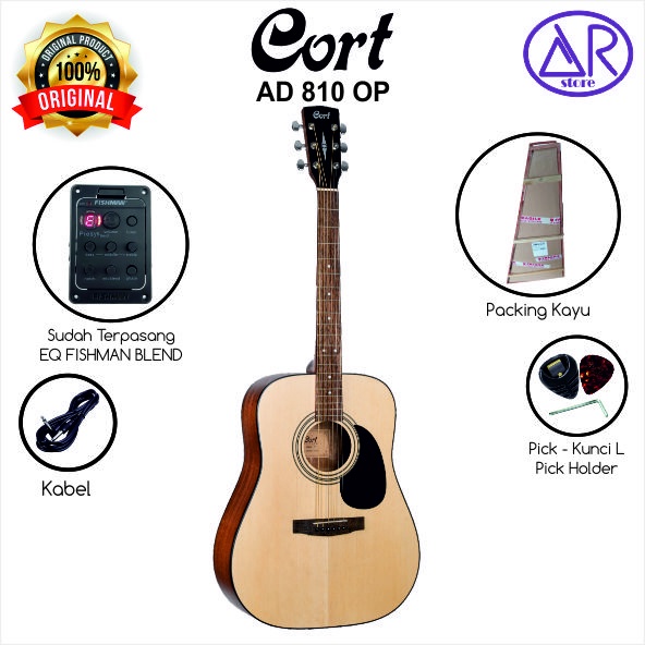 Cort AD810 OP / AD 810 OP / AD-810 OP Accoustic Guitar Original