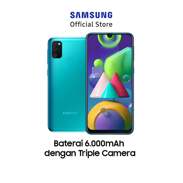 Samsung Galaxy M21 4 64 Gb Green Shopee Indonesia