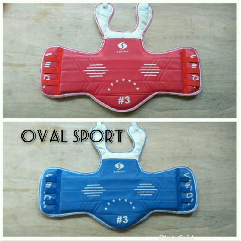 body protektor taekwondo sendy hugo