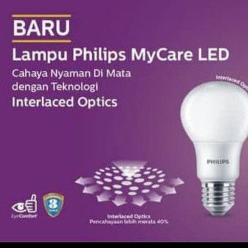 lampu philips led 10w 10 w bohlam philips (1 paket isi 4 pcs)