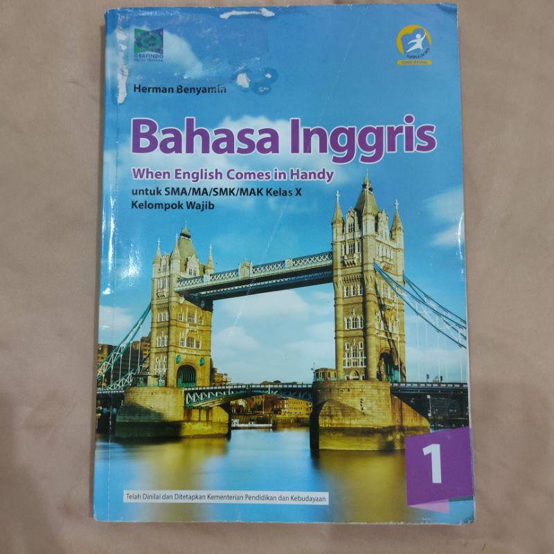

Buku bahasa Inggris wajib SMA/MA kelas X