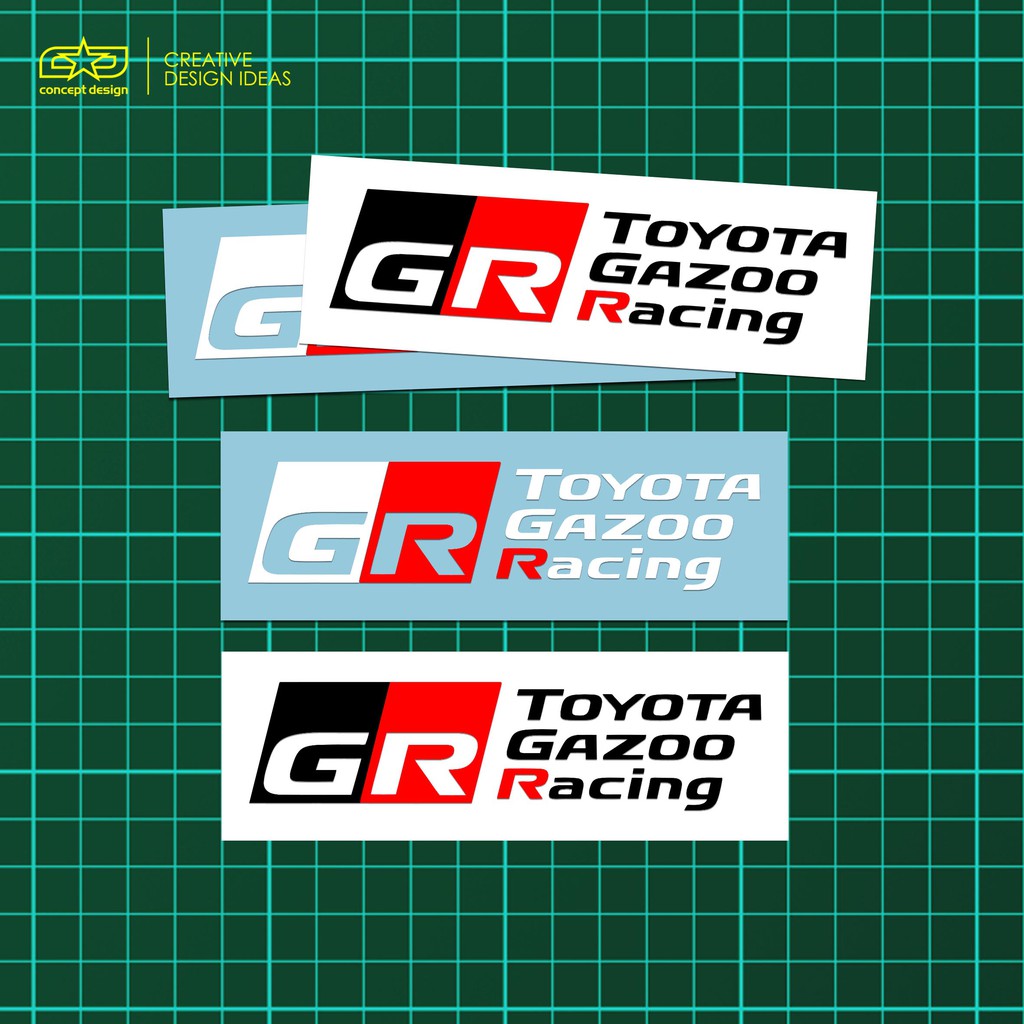 Sticker Gazoo Racing