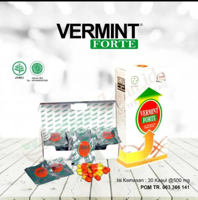 FORTE Vermint FORTE Kapsul Ekstrak Cacing