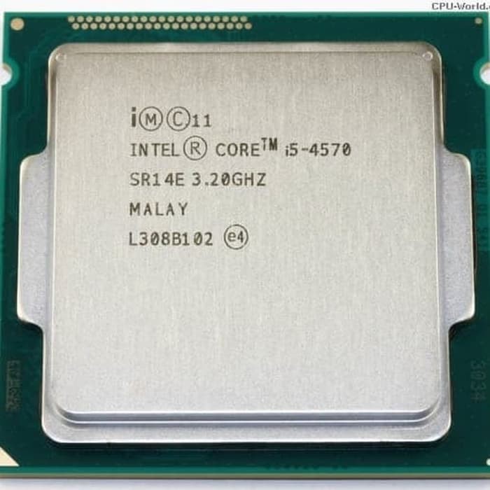 PROSESSOR INTEL CORE I5-4590 3,3GHZ / i5-4590 3.20GHz HASWELL SOCKET 1150 + FAN CORE I5 4590 + GFAN