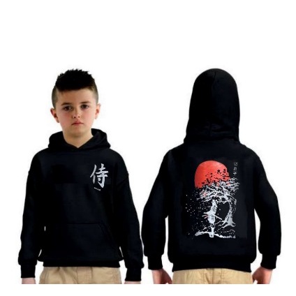 akusuka.co {{ Jaket SAMURAI JAPANESE HOODIE ukuran anak }} Jaket Sweater Hoodie Jepang Original CEWE COWO