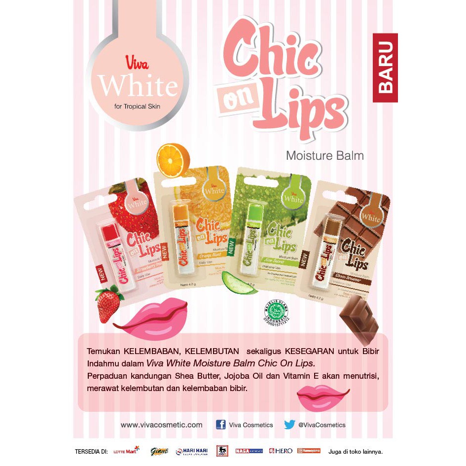 Viva White Lip Balm