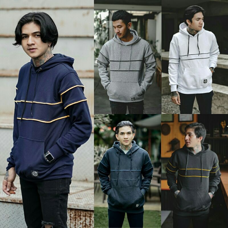 Sweater Hoodie Salviohexia Sweater Pria Jaket Salvio hexia