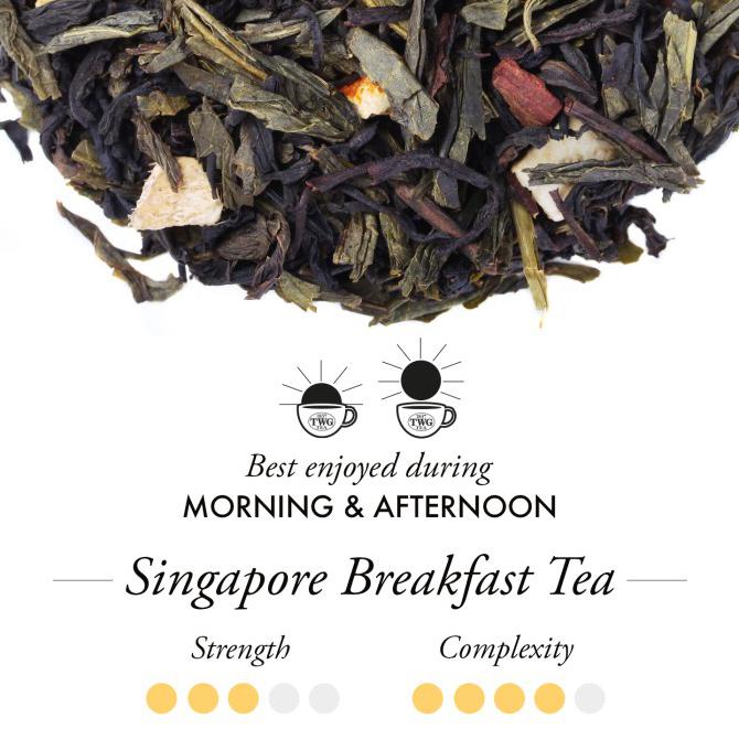 

[[BISA COD]] TWG Tea ǀ Singapore Breakfast Tea, Haute Couture Tea Tin, 100g BERMUTU Kode 306