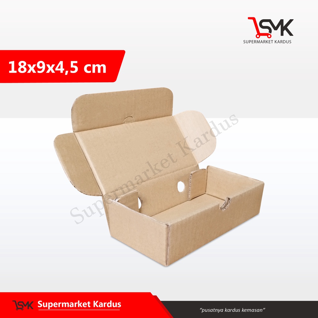 

Box 18x9x4,5 cm (SweetPack) Kardus/paking/kemasan/karton/Kardusmini/Karduskecil/Boxkecil/boxmini/Karton/Kartonmini/Brownis/hampers/gift/tinggi4/tinggi5