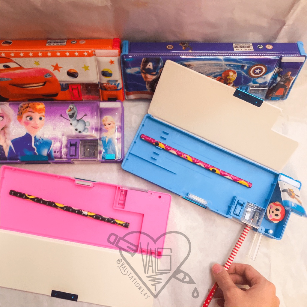 

Tempat pensil MAGNET Rautan Avengers, LOL, frozen, cars, spiderman, Princess