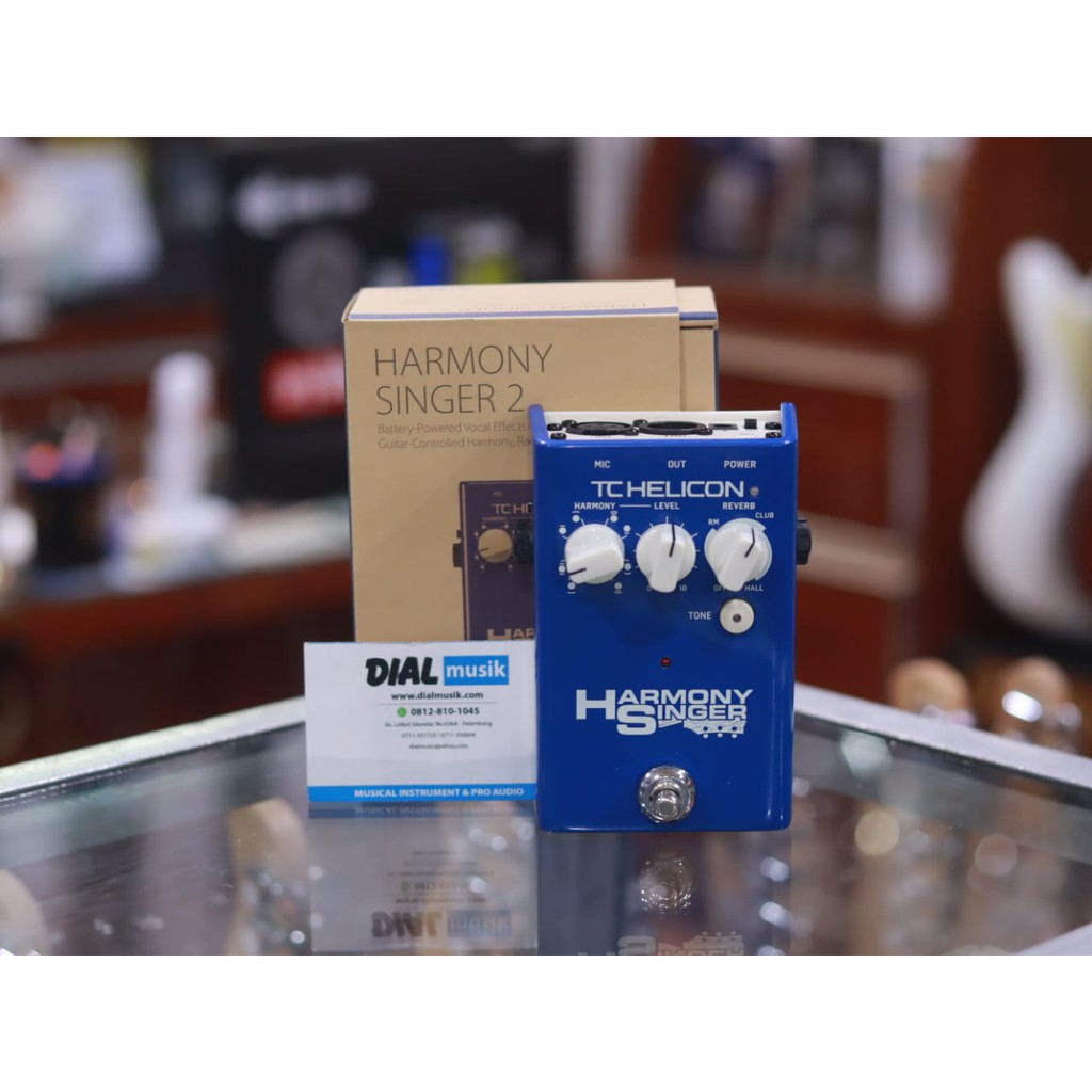 TC Helicon Harmony Singer 2 - Effect Pedal vocal Efek Vokal GARANSI RESMI 1 TAHUN