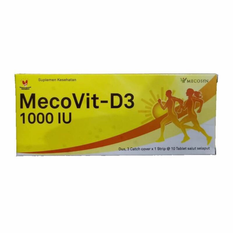 SUPLEMEN MECOVIT D3 1000 IU