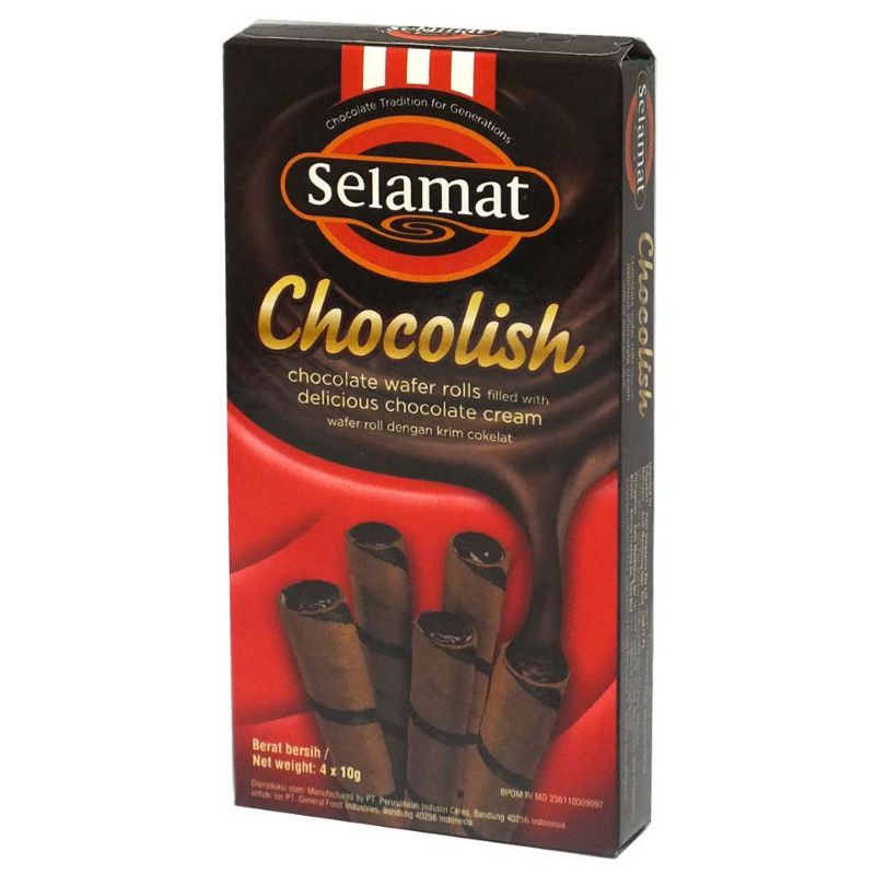 

Selamat chocolist 4X10 gram