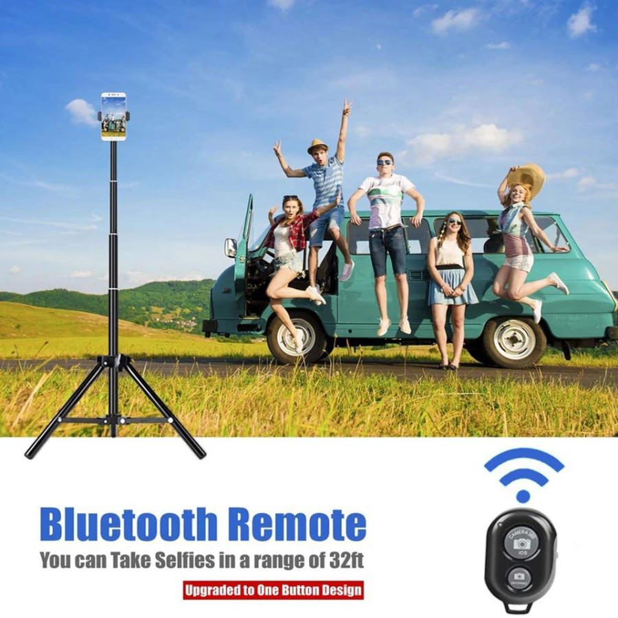 3 in 1 Tripod Tongsis Yunteng 1388 With Remote Bluetooth For IOS Android