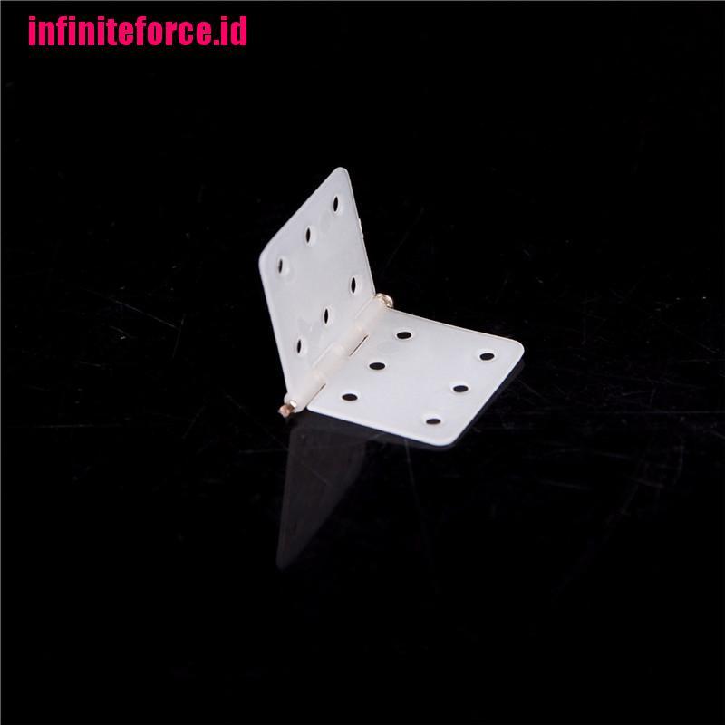 20pcs 27*16mm Nylon Plane Hinge for RC Airplane DIY Accessories