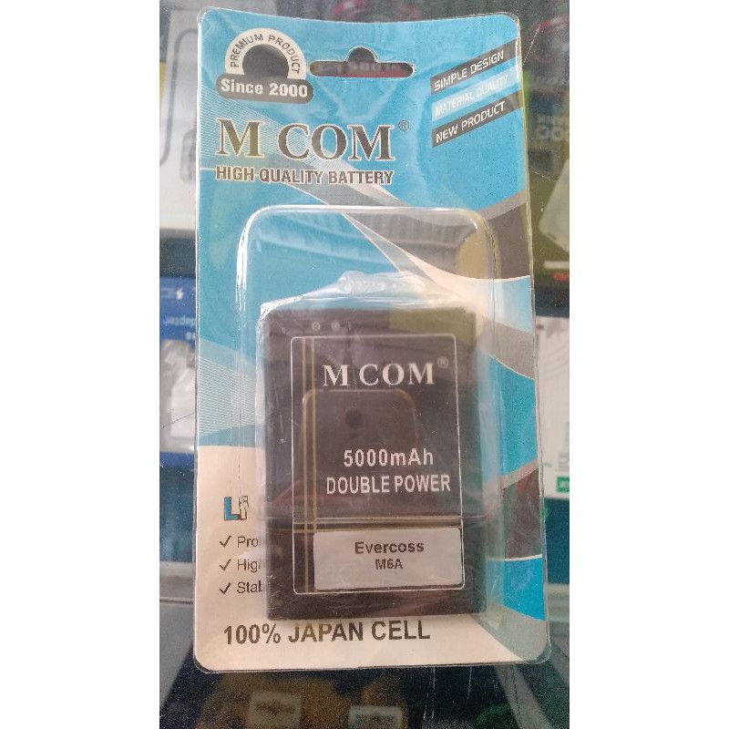 Baterai Evercross M6