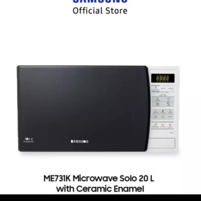 microwave samsung me731k low watt kapasitas 20 liter