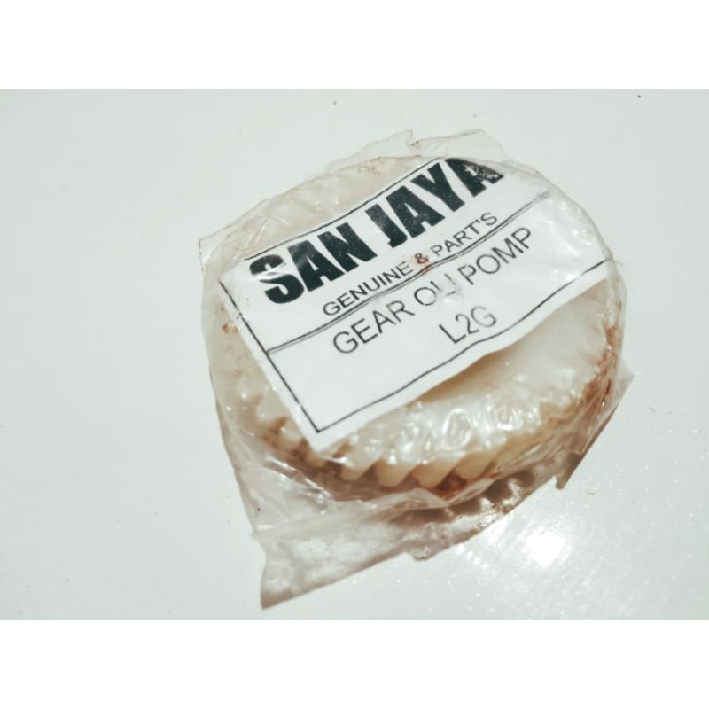 Gigi Gir Gee Gear Pompa Oli Samping Oli Pomp Pom Yamaha L2SN L2G L2s Yb 100 Yb100 L2 Super 34T