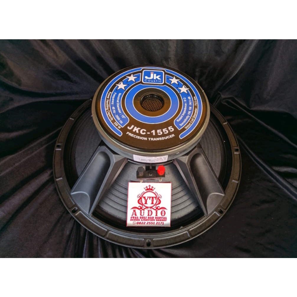 SPEAKER KOMPONEN 15 INCH JKC 1555 JK COUSTIC ORIGINAL
