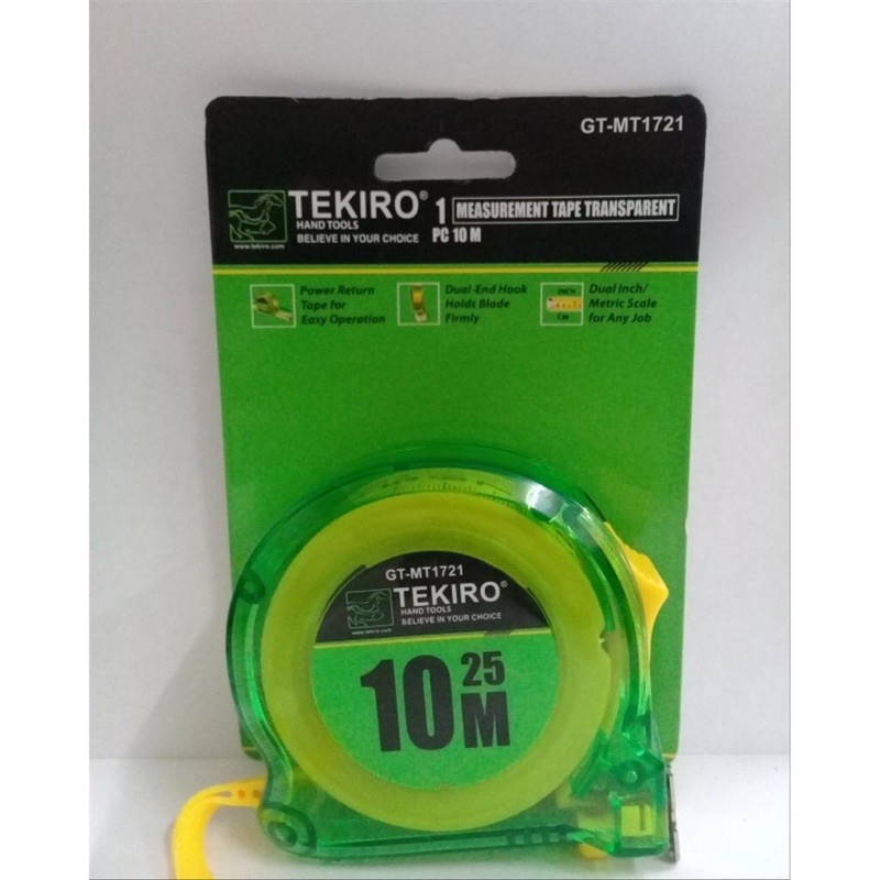 TEKIRO METERAN 10m TRANSPARAN