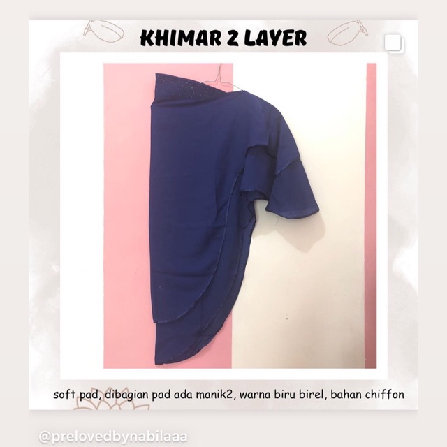 Khimar 2 layer