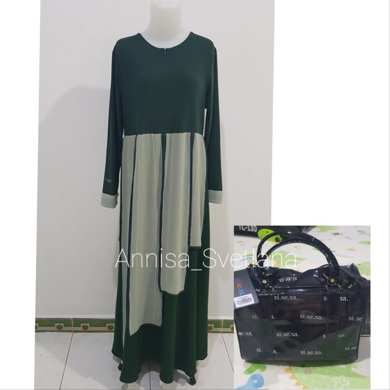 Dress Fitrah sisesa & tas sisesa small