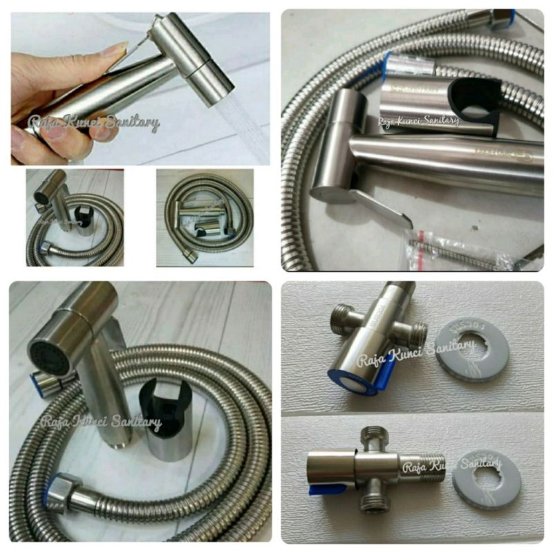 Jet Shower Stainless SUS 304/Jet Shower Toilet SUS 304 Tebal/Jet Shower Kloset