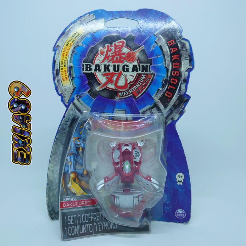 BAKUGAN MECHTANIUM SURGE BAKUSOLO - PYRUS KROWLL SPINMASTER