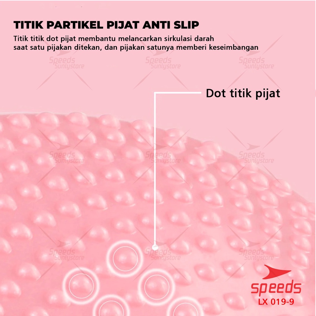 SPEEDS Balance Stepper Pad Yoga Untuk Fitness Olahraga Air Climber Model Kaki 019-9-8
