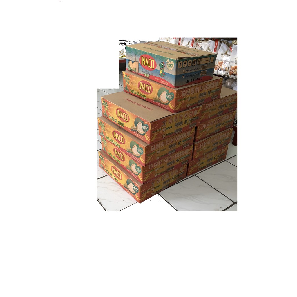 

Inaco Nata De Coco 1 box (isi 12 Pcs @1000 gram)