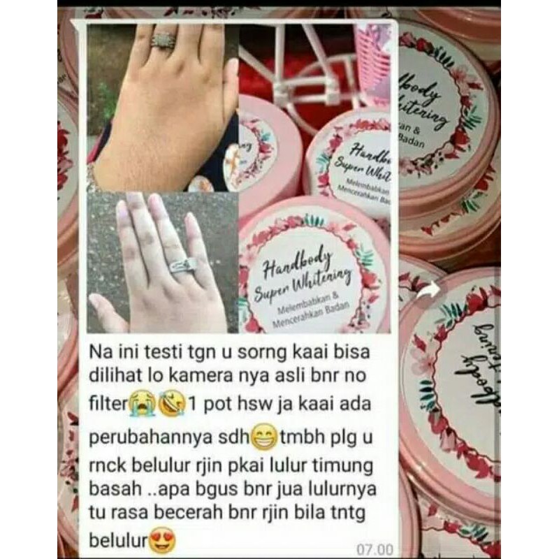 handbody super whitening