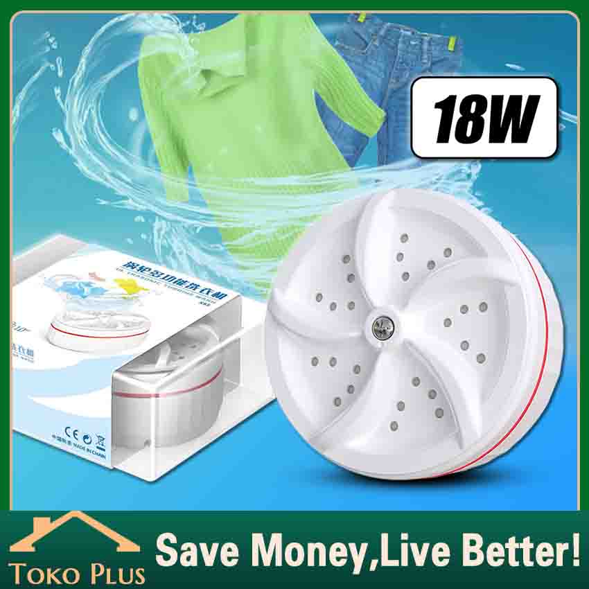 Mesin Cuci Mini Portable Dan Pengering Hemat Energi Murah Ultrasonic Lipat Bucket Ember Washer Alat 
