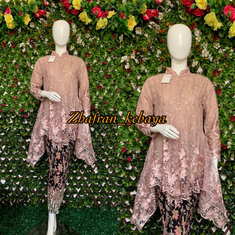  Kebaya  Modern Tunik Kebaya Busui  Bahan Tulle Favorite Sh 