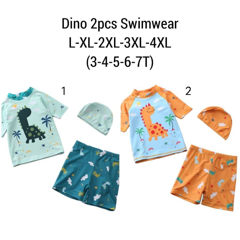 Baju renang Anak import, Baju renang bayi, Swimwear import shark