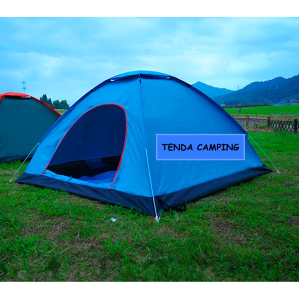 TENDA DOME CAMPING LIPAT KAPASITAS 2-3 ORANG TENDA OTOMATIS OUTDOOR &amp; INDOOR TENDA GUNUNG WATERPROOF