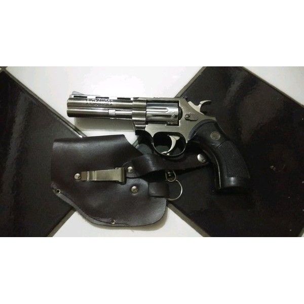 Korek Pistol Colt BS - Pistol REV0LVER - 1-1 Ukuran Seperti Asli