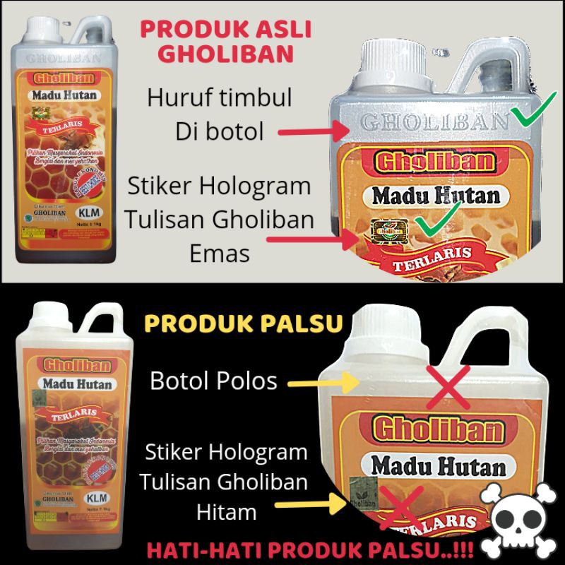 

(COD) MADU HUTAN KALIMANTAN GHOLIBAN 1KG ORIGINAL