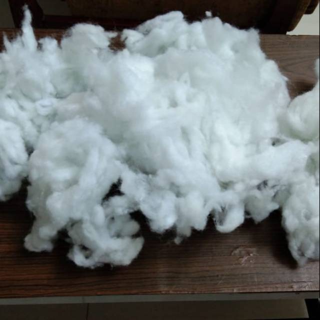 kapas silikon isi boneka dan bantal