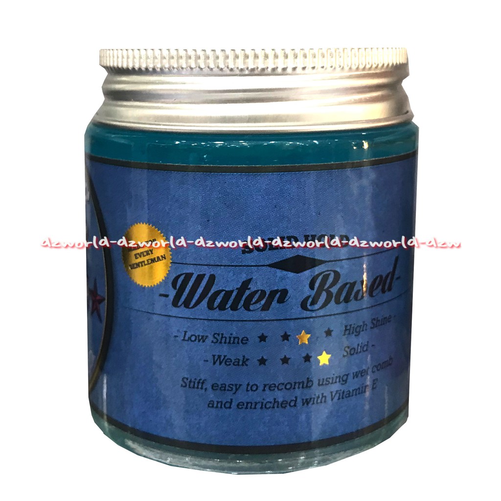 Chief Solid Hold Water Based Oil Based Pomade Minyak Rambut Blue Black Red