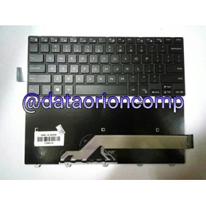 Keyboard dell inspiron 14-3000 3441 3442 3443 3451 3452 3458 3447 3446 series hitam