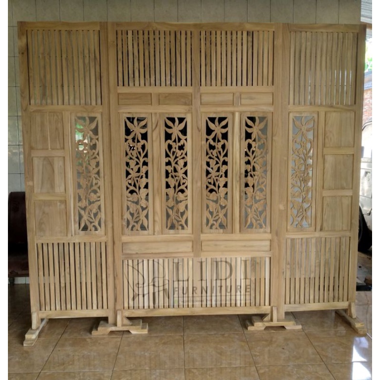 Sketsel / Penyekat ruangan / Dekorasi / sekat ruangan motif ukir / dekorasi pelaminan