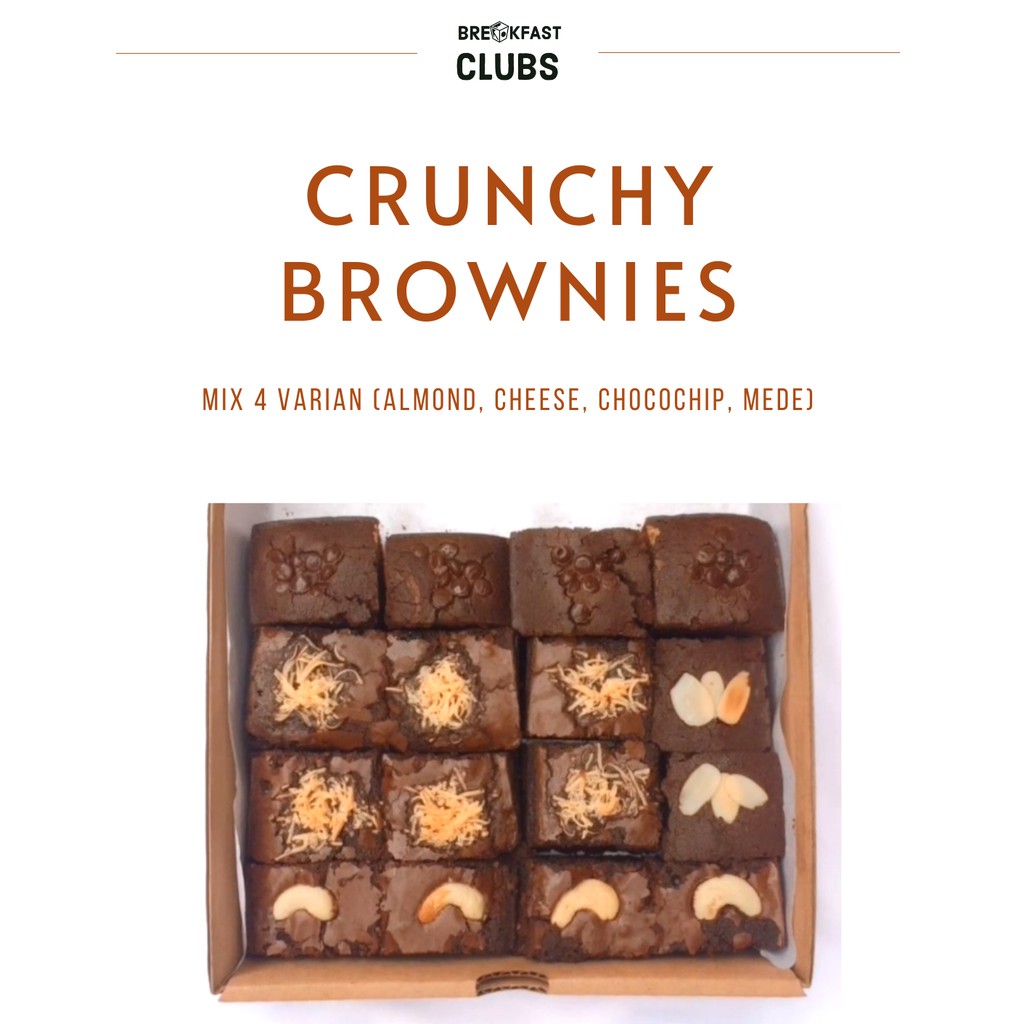 

Brownies Fudgy Mix Toppings | Promo Spesial Day | Enak & Murah