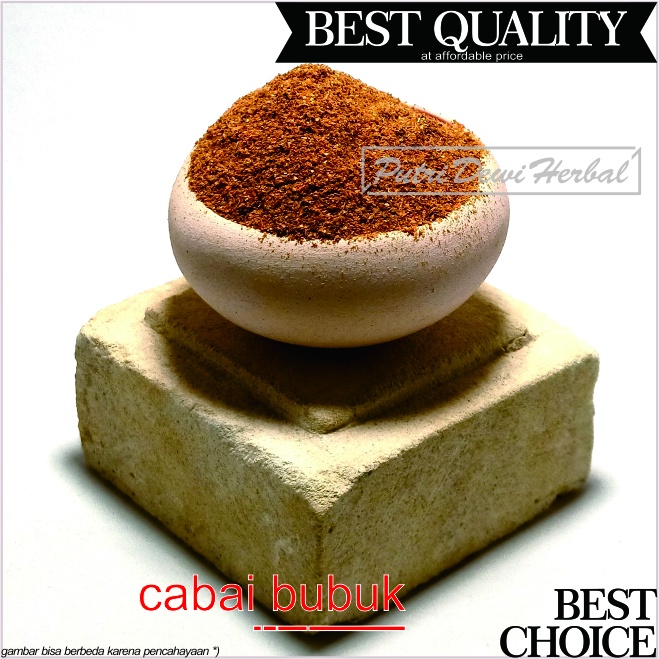 

Cabai Bubuk 50 Gram - Serbuk Cabe Rawit | ( Capsicum frutescens ) Asian Chilli Pepper Powder