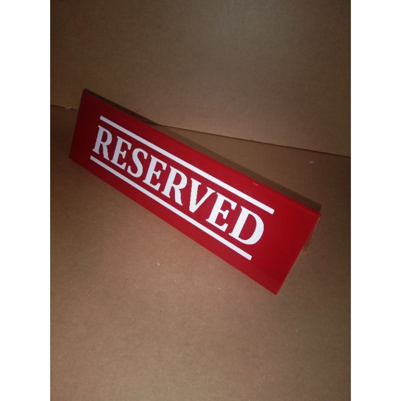 

Papan nama meja acrylic 7x25cm