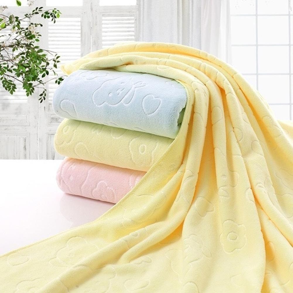 HANDUK BAYI POPOK BAYI BABY TOWEL HANDUK MANDI BULU HALUS LEMBUT handuk microfiber