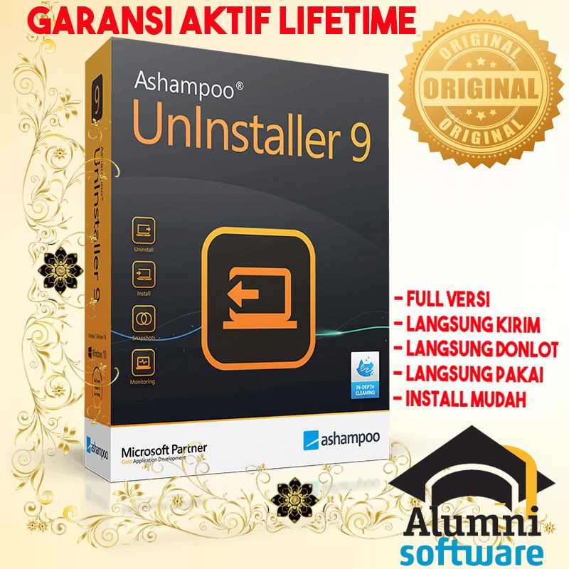 [FULL VERSION] Ashampoo UnInstaller 9 - File Eraser - GARANSI AKTIVASI