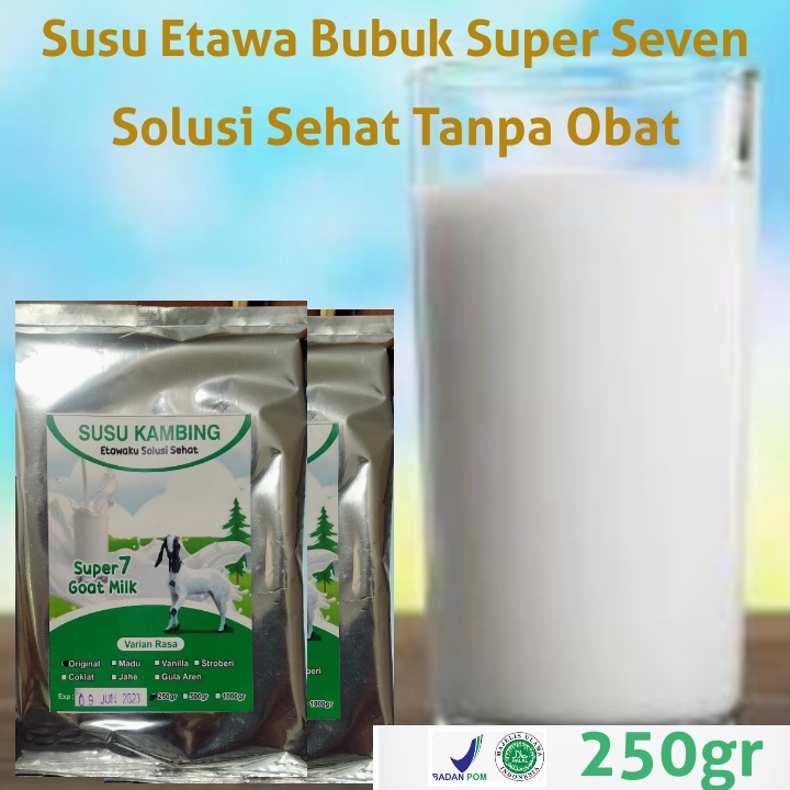 

susu bubuk etawa SUPER SEVEN 250gr